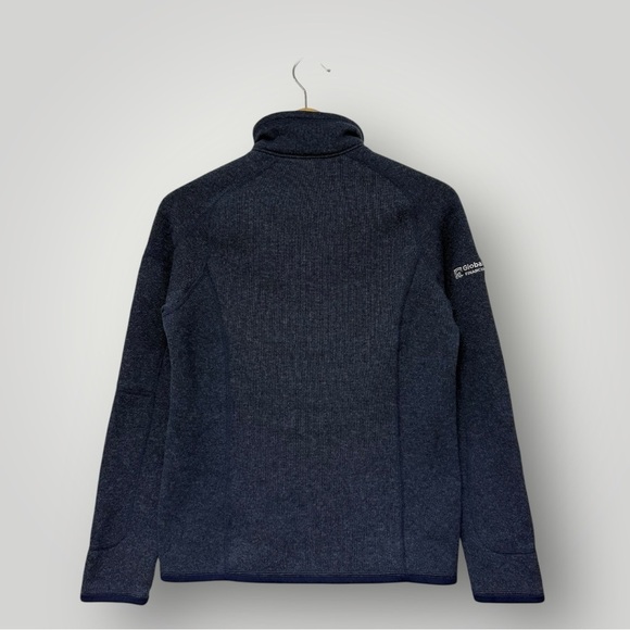 PATAGONIA Better Sweater 1/4-Zip Fleece Blue Sz Small - Picture 4 of 12
